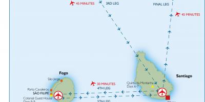 지도 케이프 베르데 공항